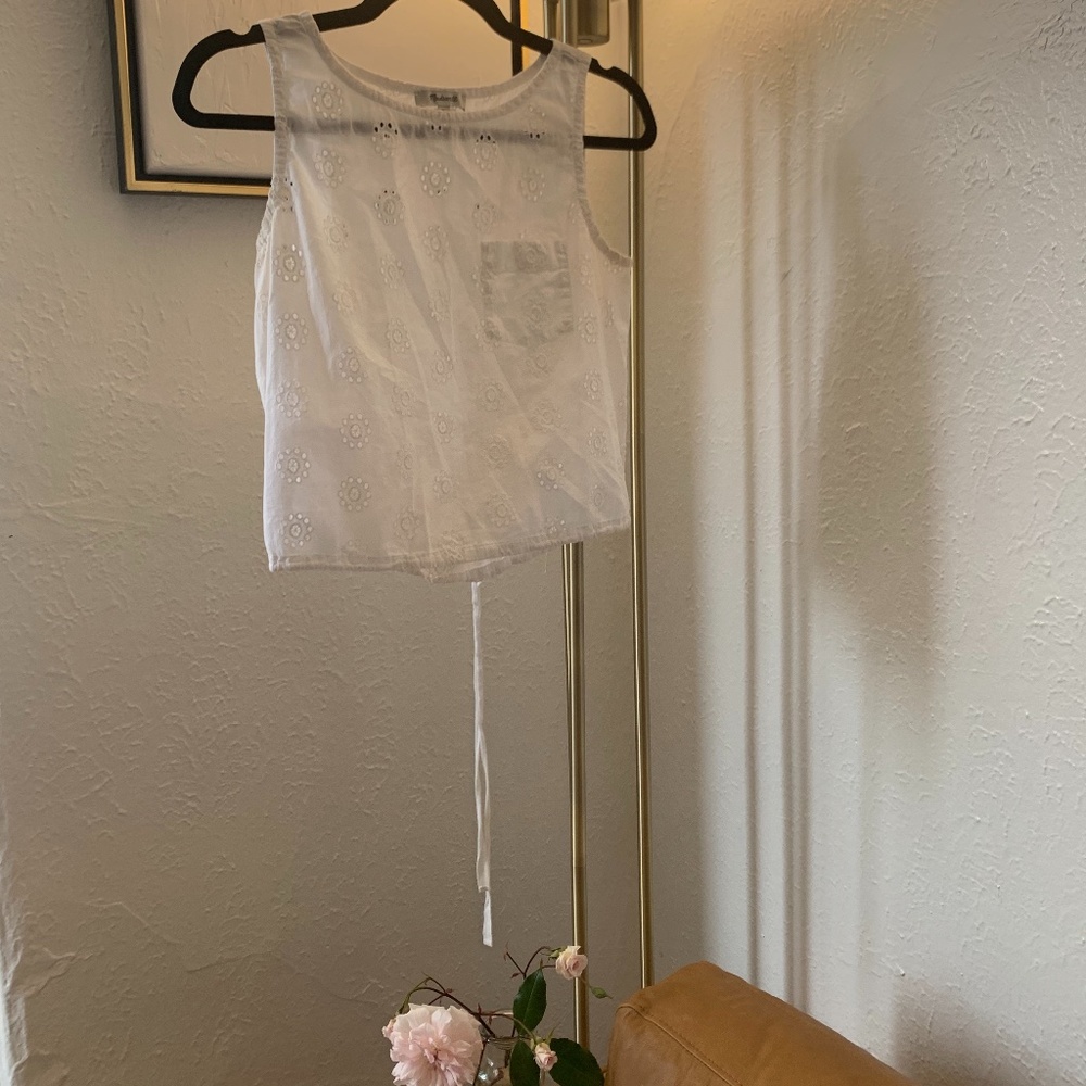 Madewell Eyelet Tank Top